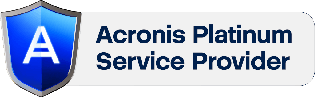 Acronis Platinum Service Provider Badge